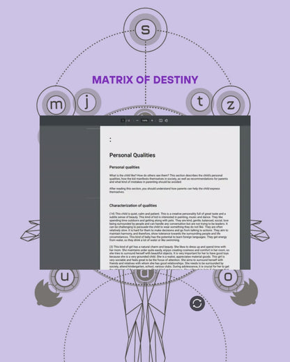 Matrix of Destiny - Cosmic Print